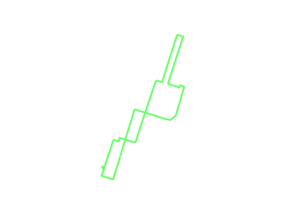 Map showing location of Lime Route